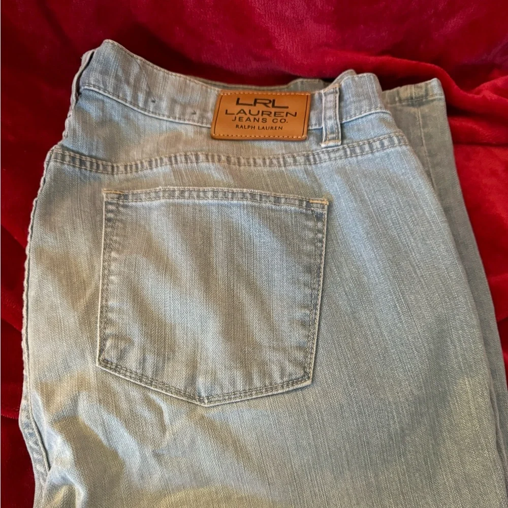 Ralph Lauren White Wash Jeans